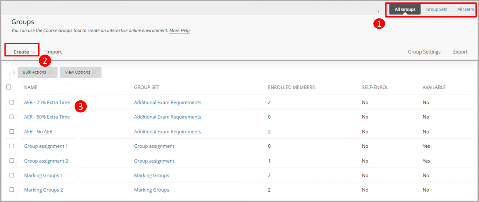 Blackboard Getting Started with Blackboard Groups eLearning Support