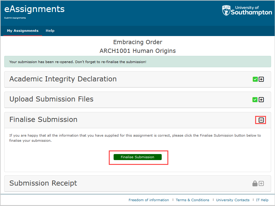 e learning assignments