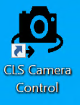 A focused image of the CLS Camera Control desktop icon.