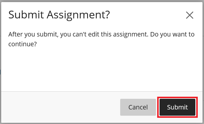 how to delete submitted assignments on blackboard