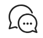 Speech bubble icon