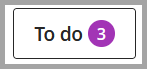 Screenshot of To Do button in Gradebook. Select to open the To Do Panel and see Needs Marking and Needs Posting.
