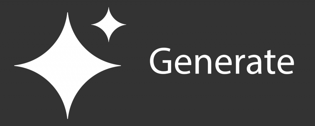 Generate button