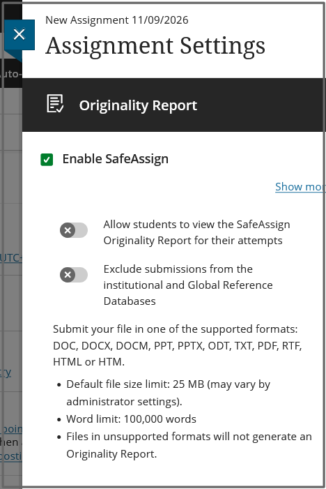 Enable Safe Assign